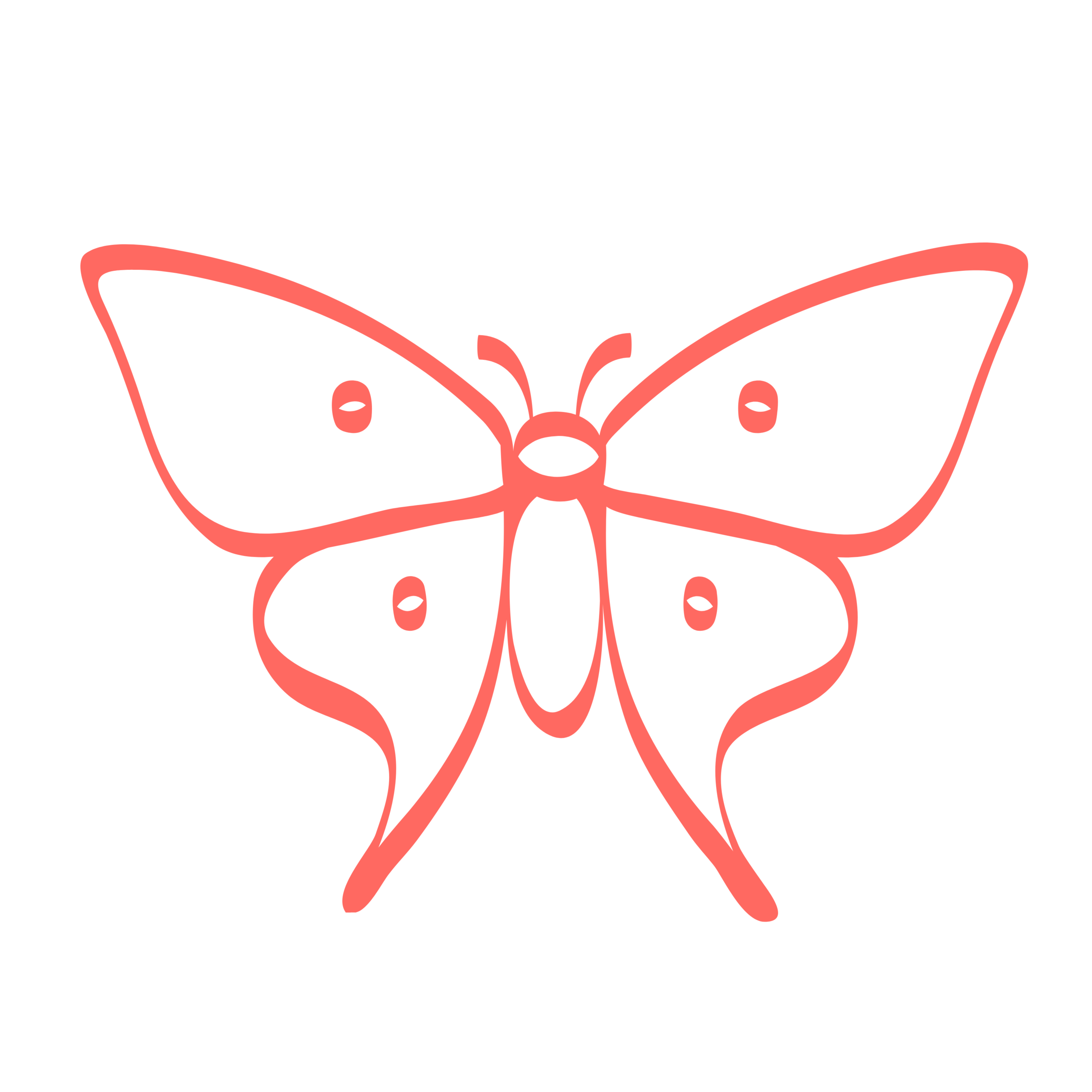 red butterfly vector png