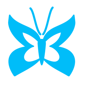 blue butterfly vector png