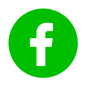 facebook logo icon green png