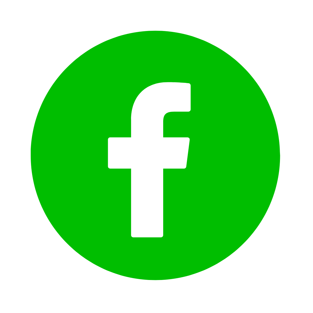 facebook logo icon green png