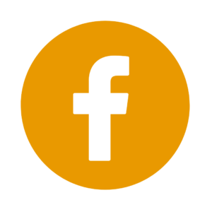 facebook logo icon orange png