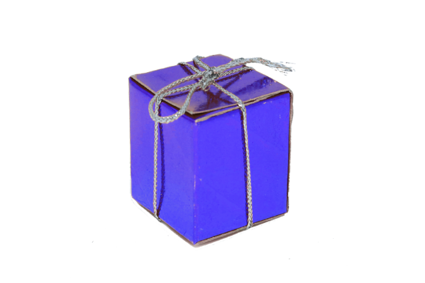 Blue Gift Box PNG