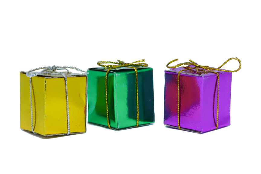 colourful Gift boxes png