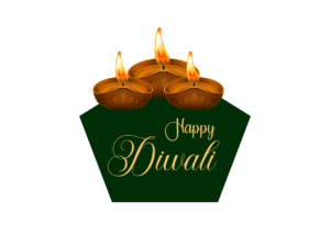 Free Happy Diwali elements text PNG