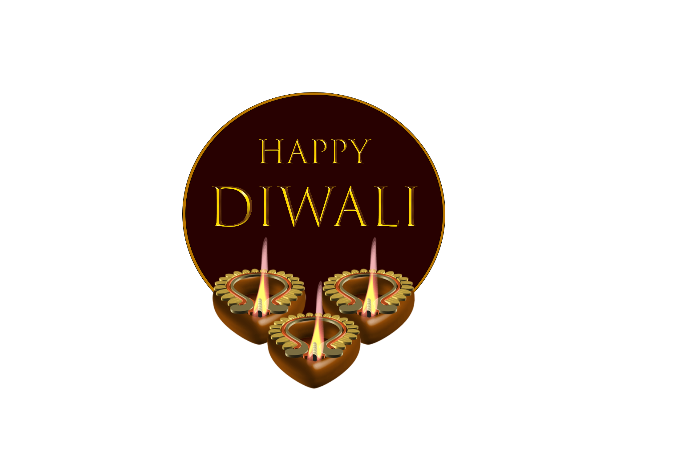 Happy Diwali Graphic PNG