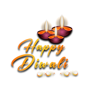 Happy Diwali decoration elements vector PNG