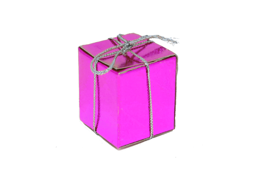 Pink Gift Box PNG