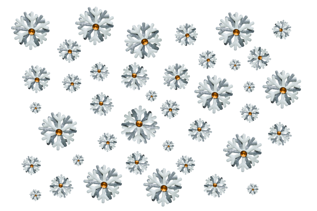 Artificial Decorative Snowflakes PNG