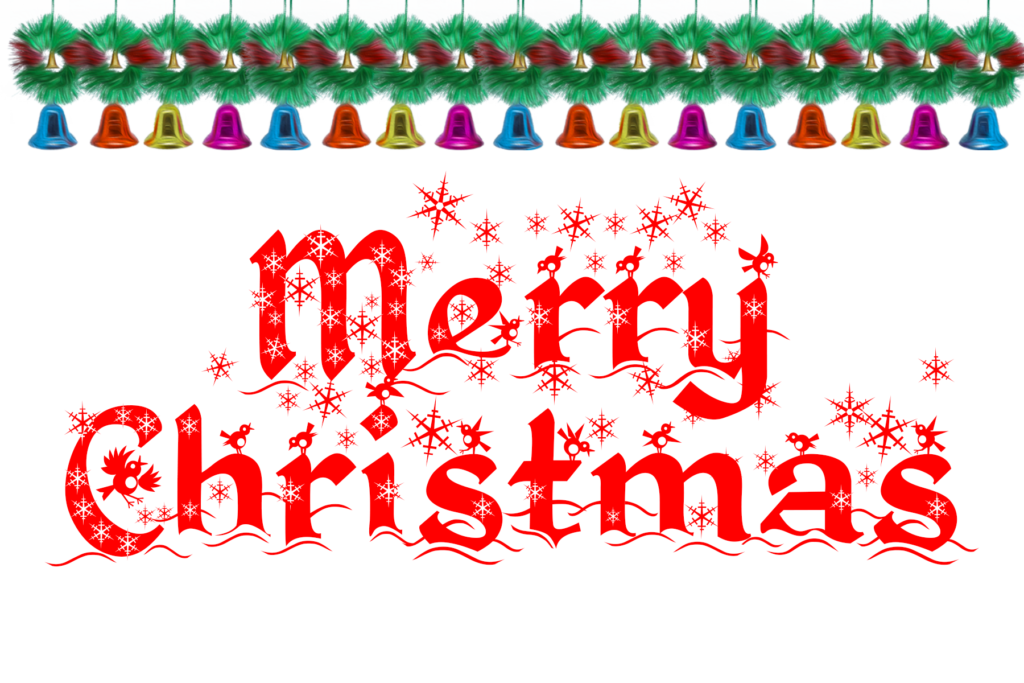 Merry Christmas PNG text