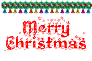 Merry Christmas PNG text
