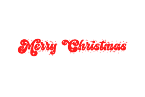 Merry Christmas Text PNG