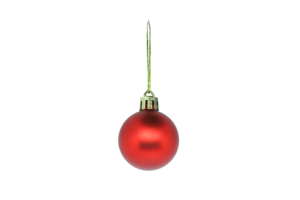 Red Ball Decoration PNG
