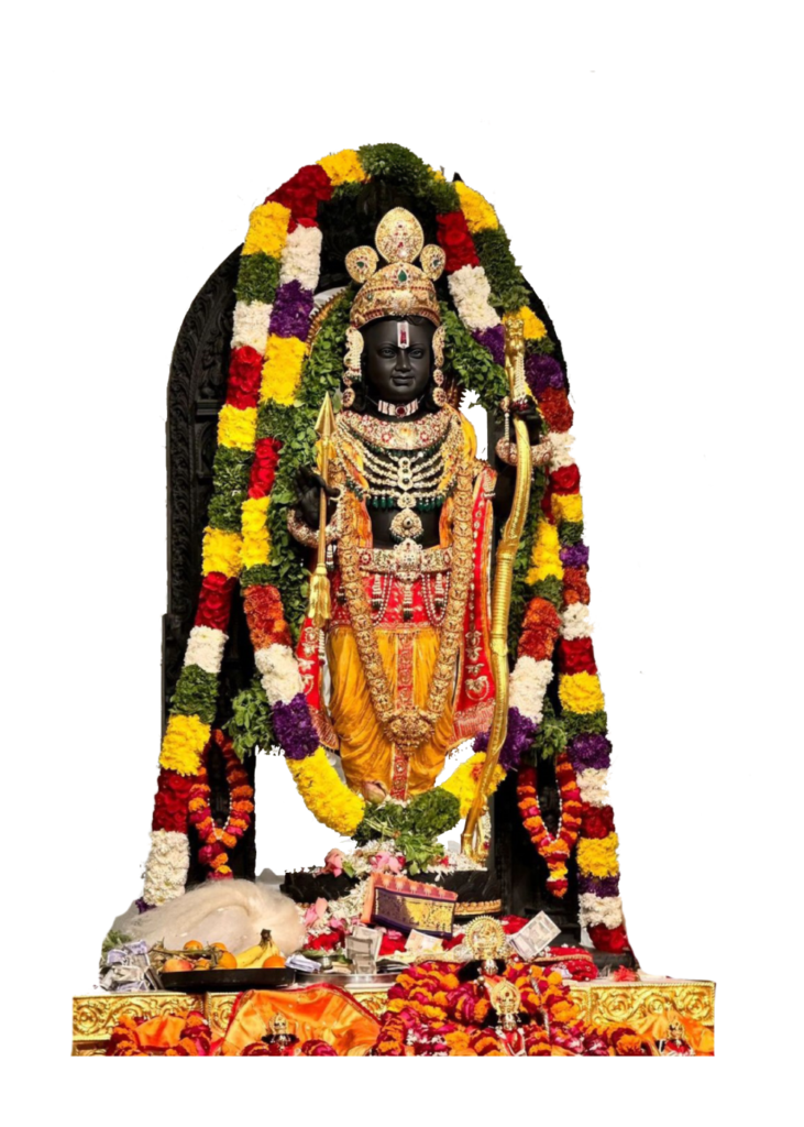 Ayodhya Ram Lalla Idol Murti PNG