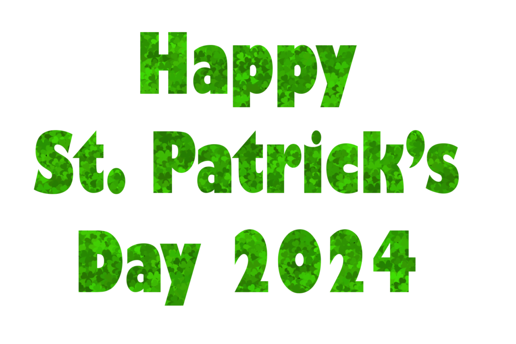 Happy St. Patrick's day 2024 PNG