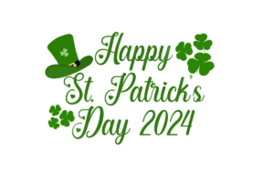 Happy St. Patricks day 2024 PNG
