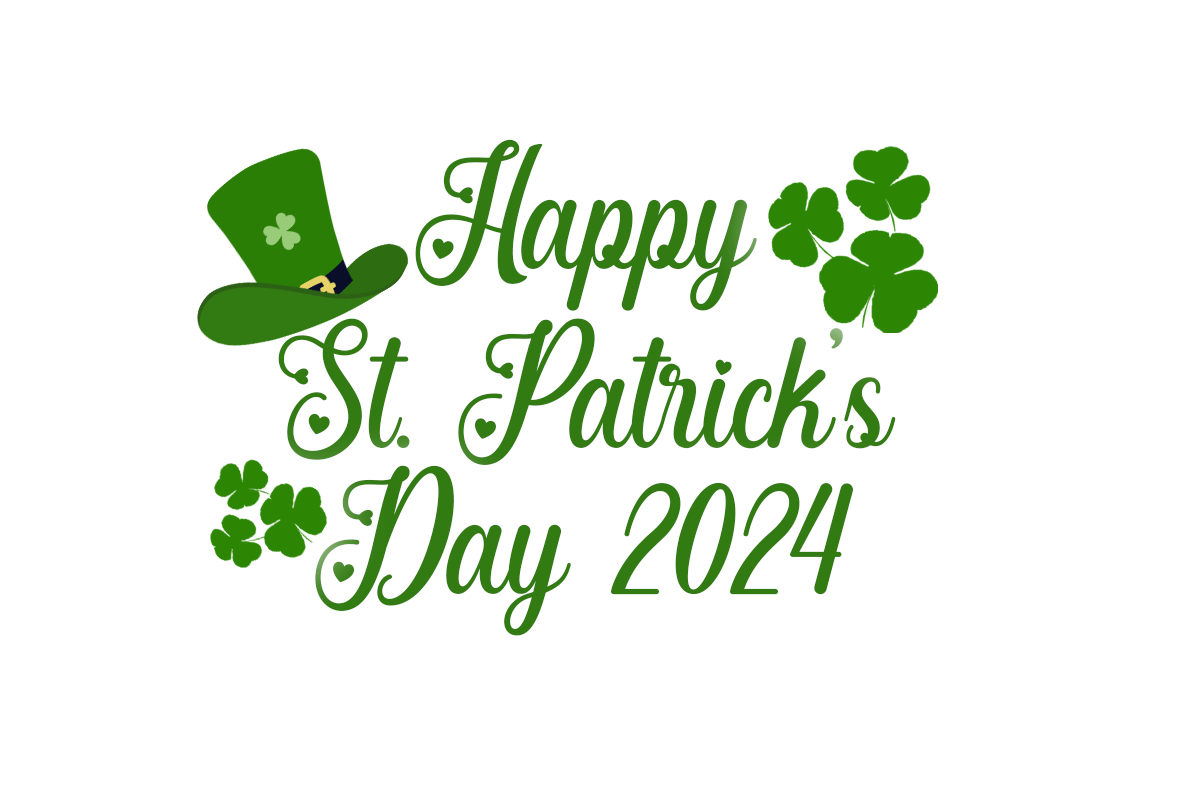 Happy St. Patricks day 2024 PNG