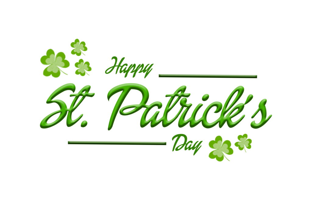Happy St. Patrick's day Vector PNG