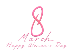 Happy Women's Day PNG Image