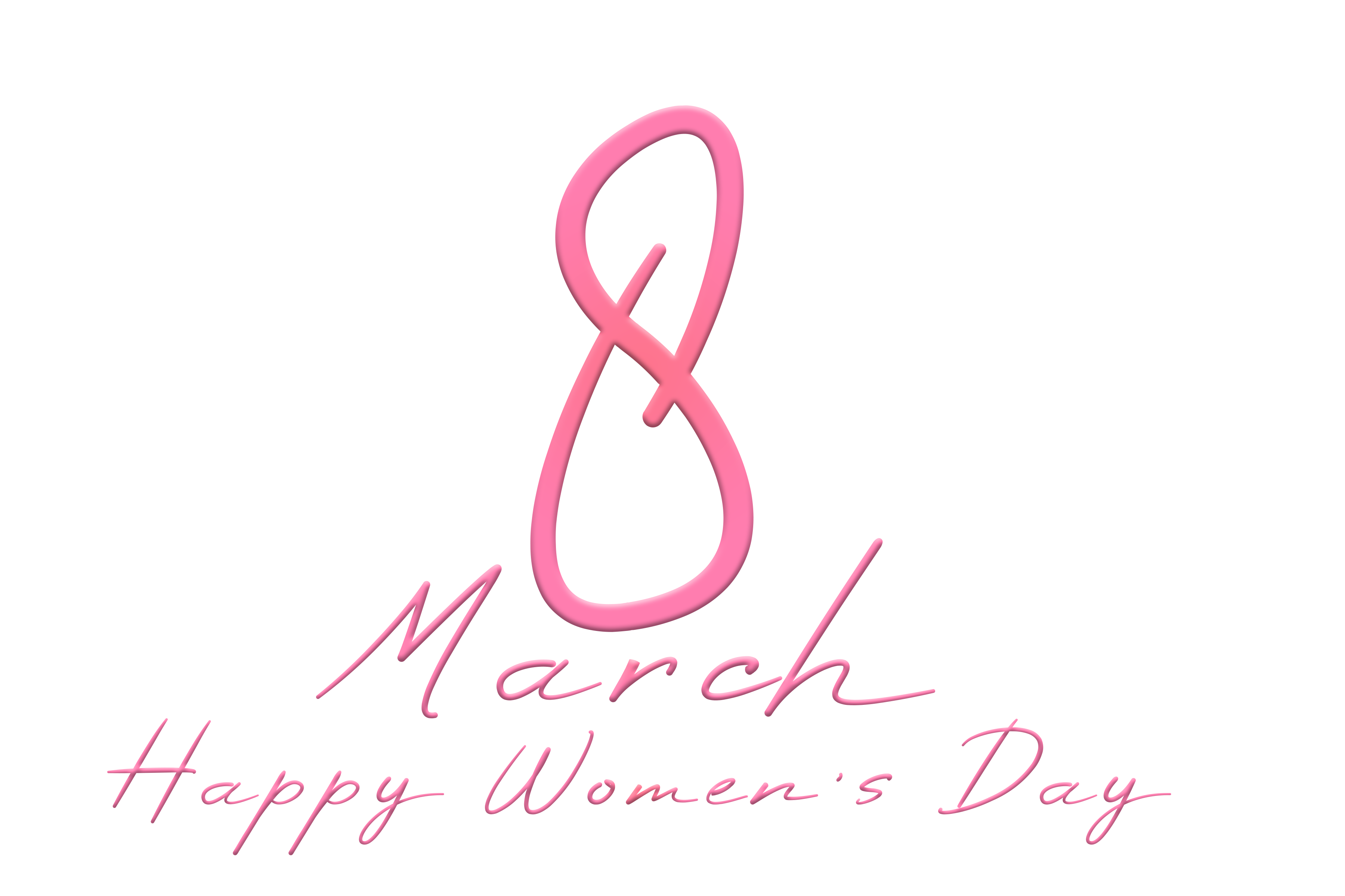 Happy Women's Day PNG Image