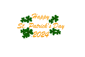 St. Patrick's day 2024 wishes PNG