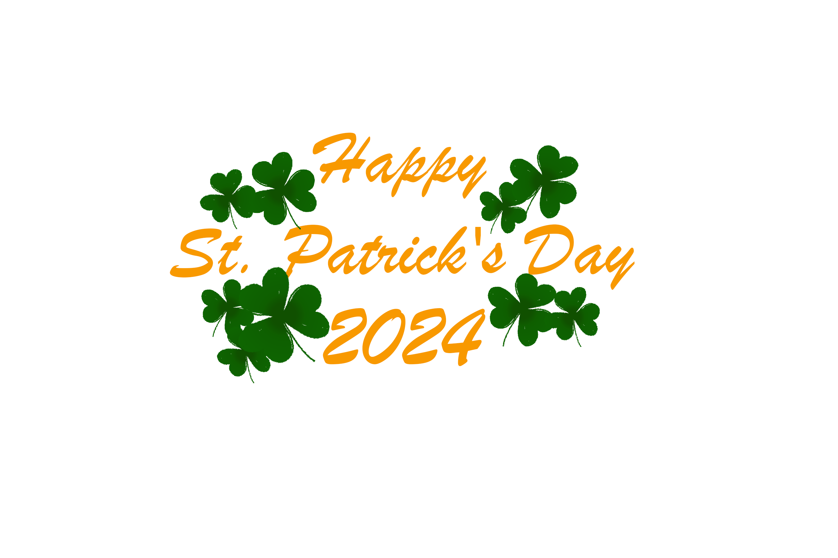 St. Patrick's day 2024 wishes PNG