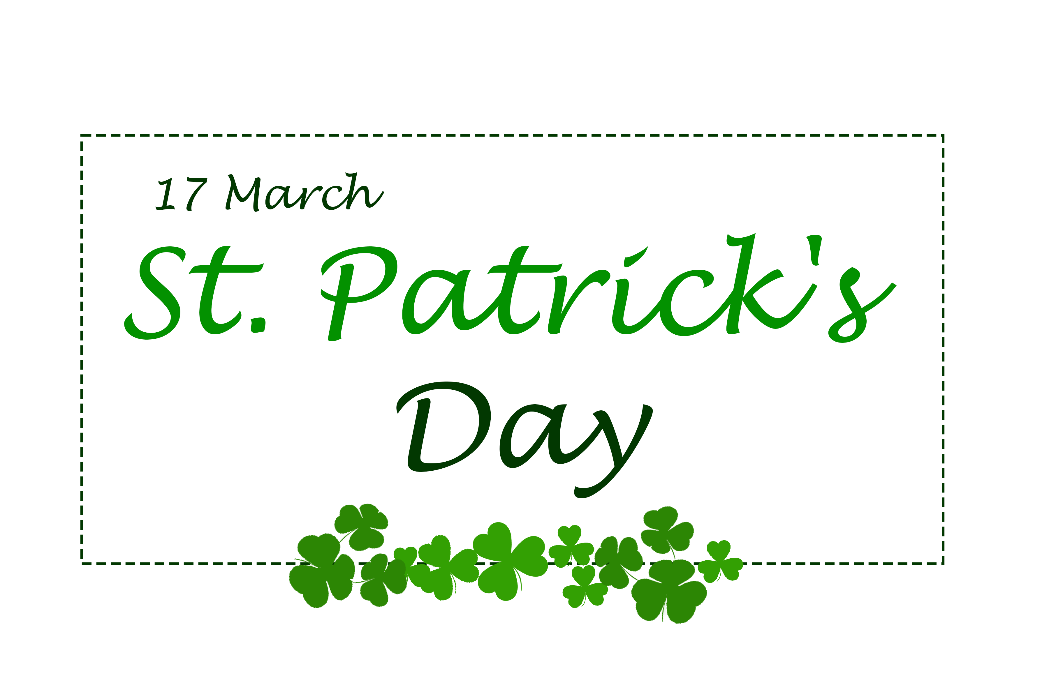 St. Patrick's day Creative Banner PNG