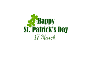 St. Patricks day Simple Text PNG