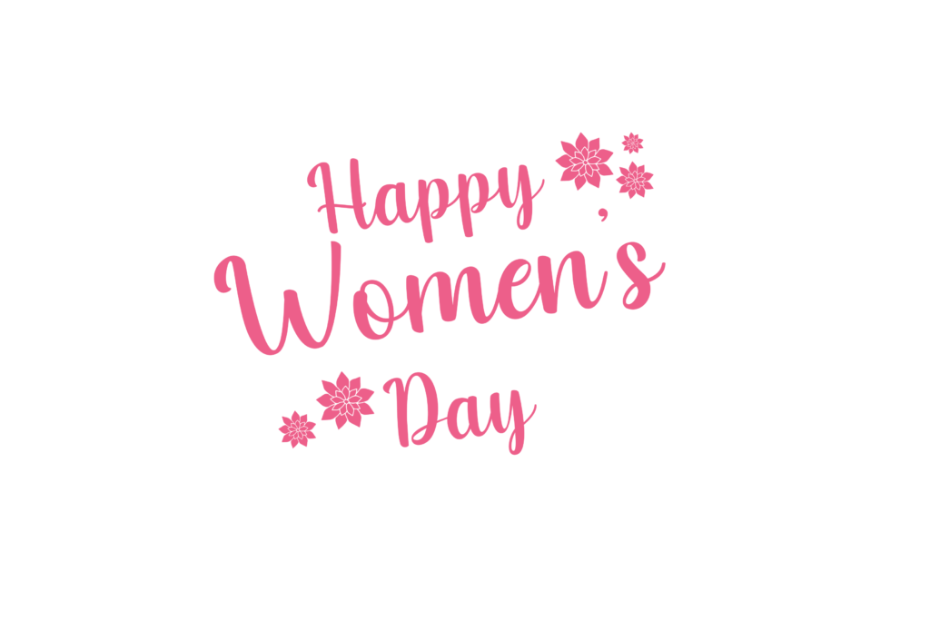 Women's Day PNG Typography Free Download