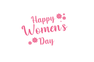 Women's Day PNG Typography Free Download