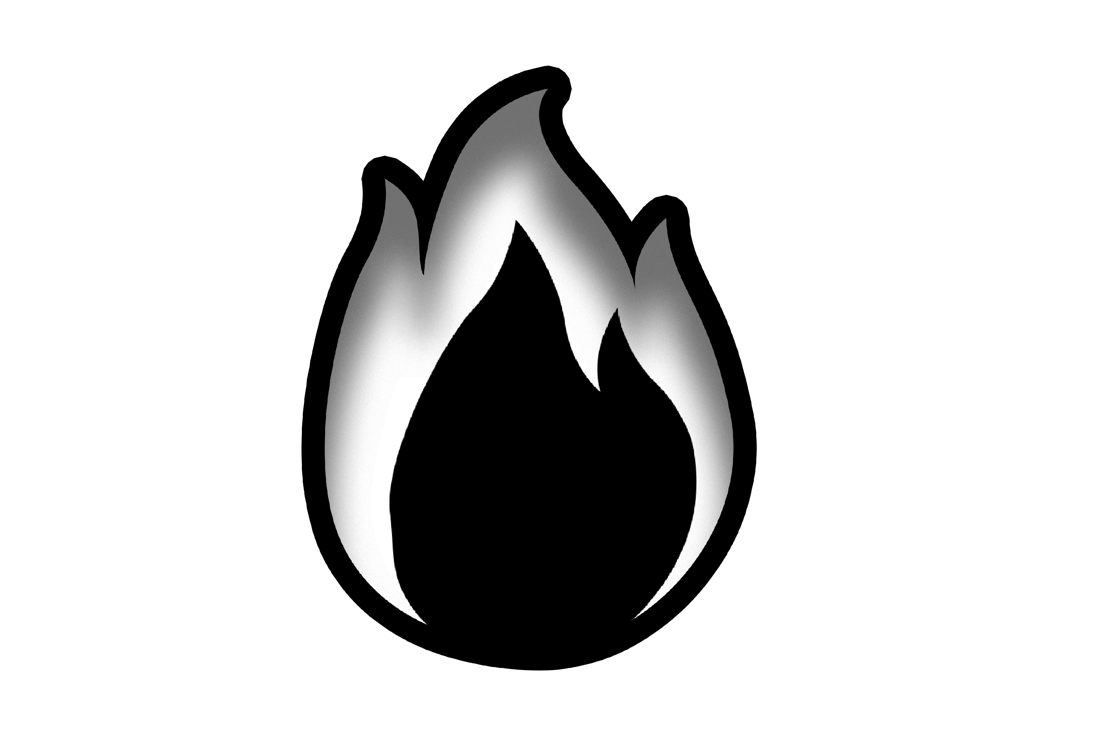 Black Fire PNG
