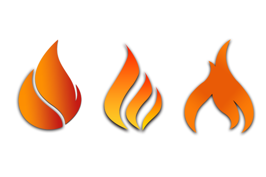 Fire Flame Vector Icon Transparent PNG