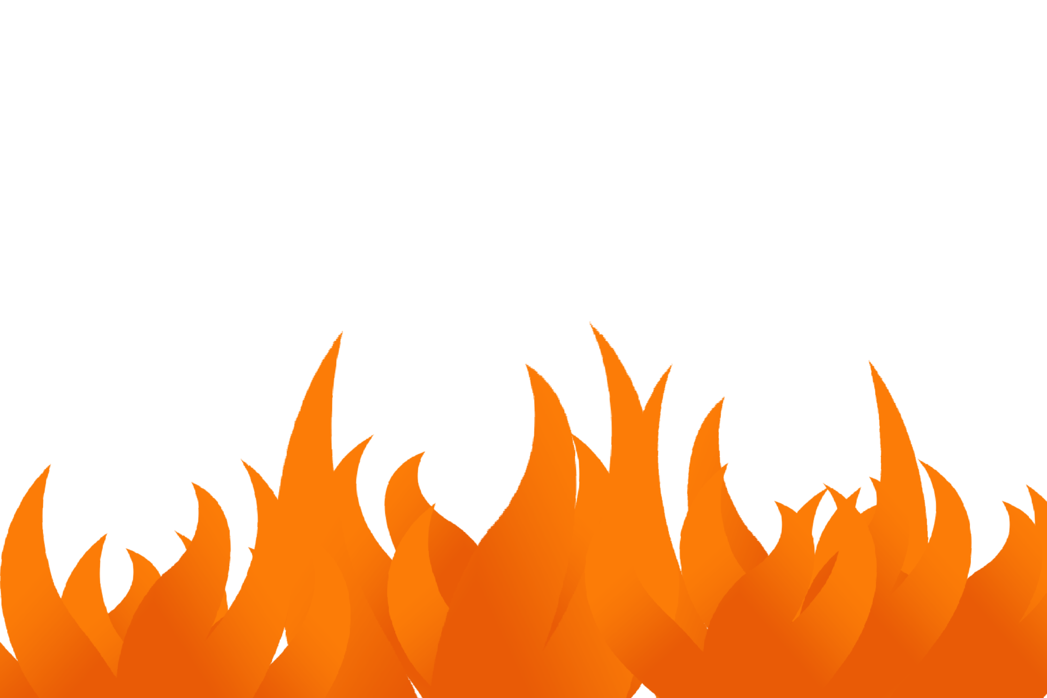 Fire Flame Border Png Free Download