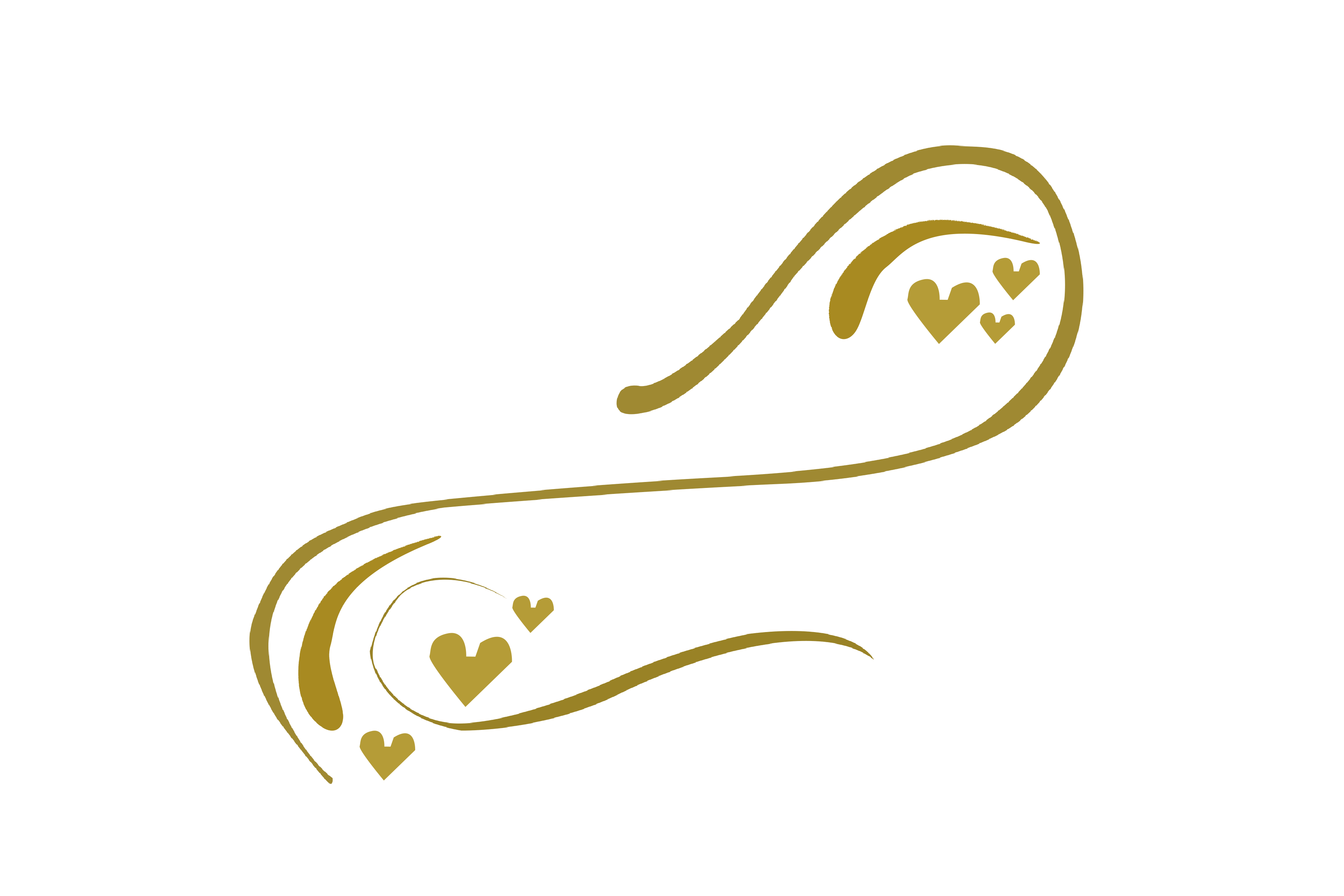 Golden swirl PNG