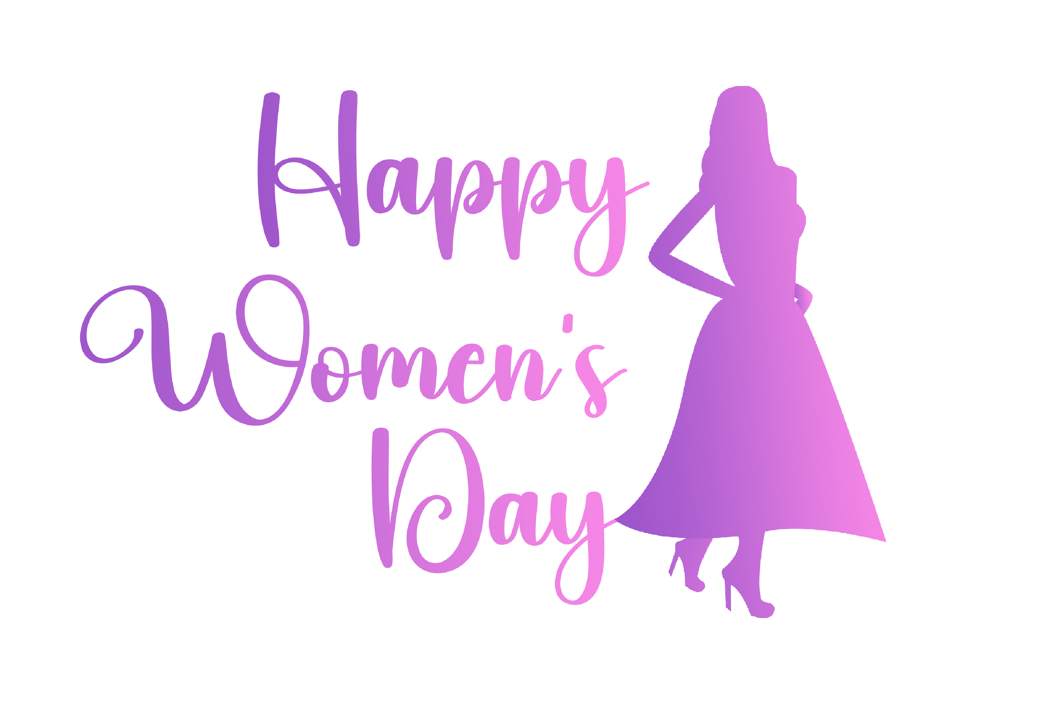 Happy Women's Day PNG Free Download