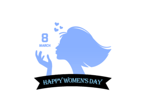 Happy Women's Day PNG vector Download