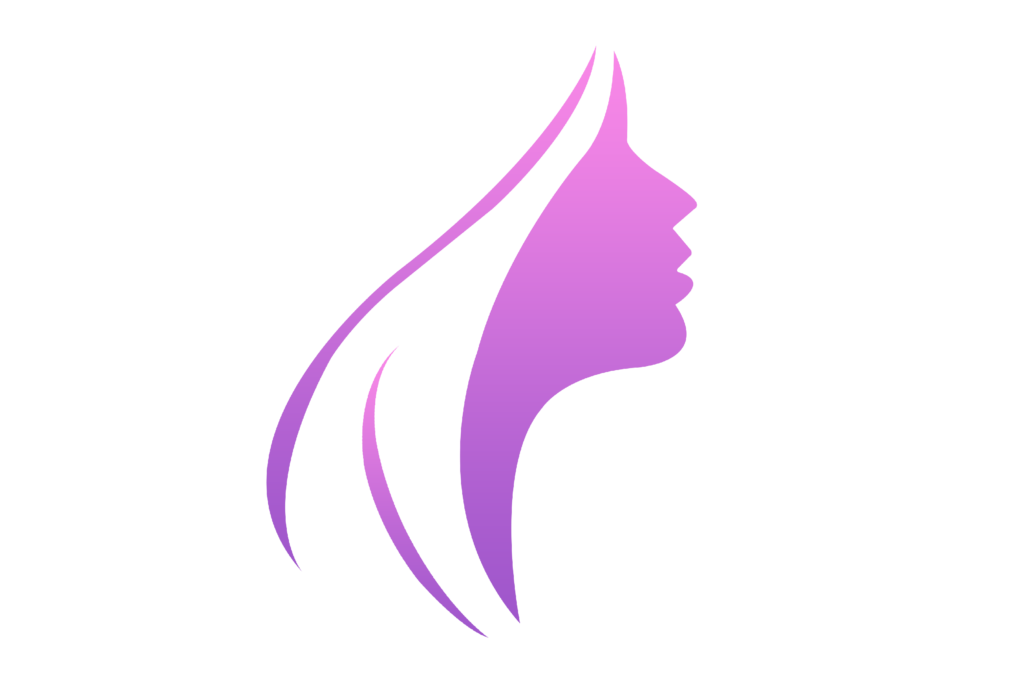 Woman face vector Pink PNG