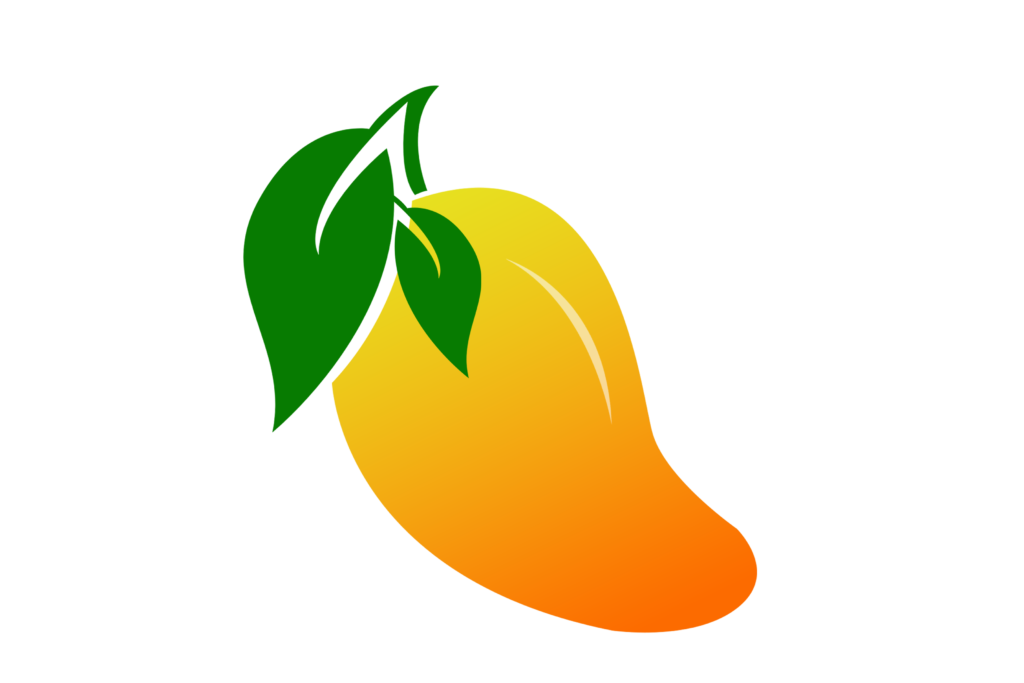 mango with leaf png image transparent background free download