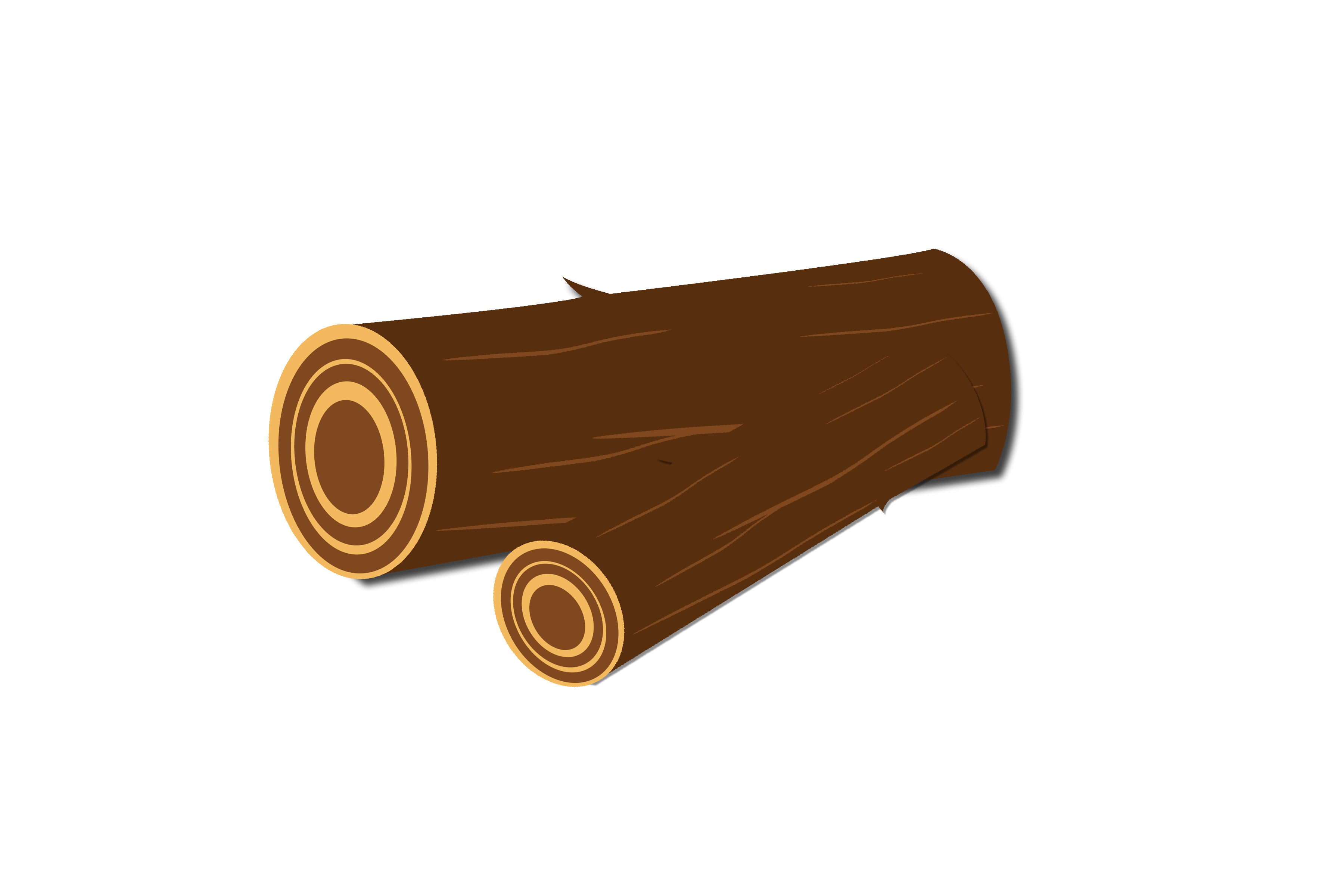 wooden stump cut trees isolated Vector Image PNG free