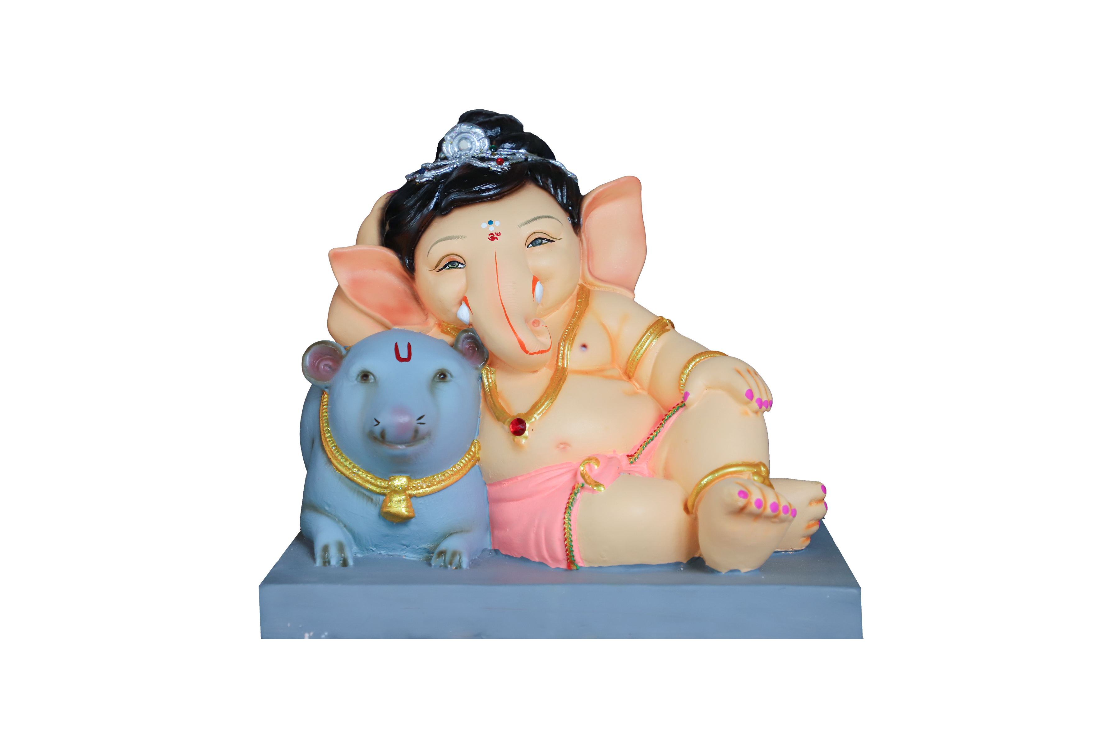 Bal Ganesh with Mushak PNG