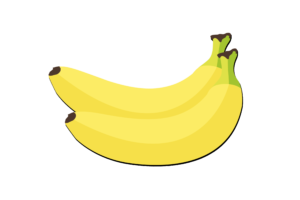 Banana png graphic clipart for free download