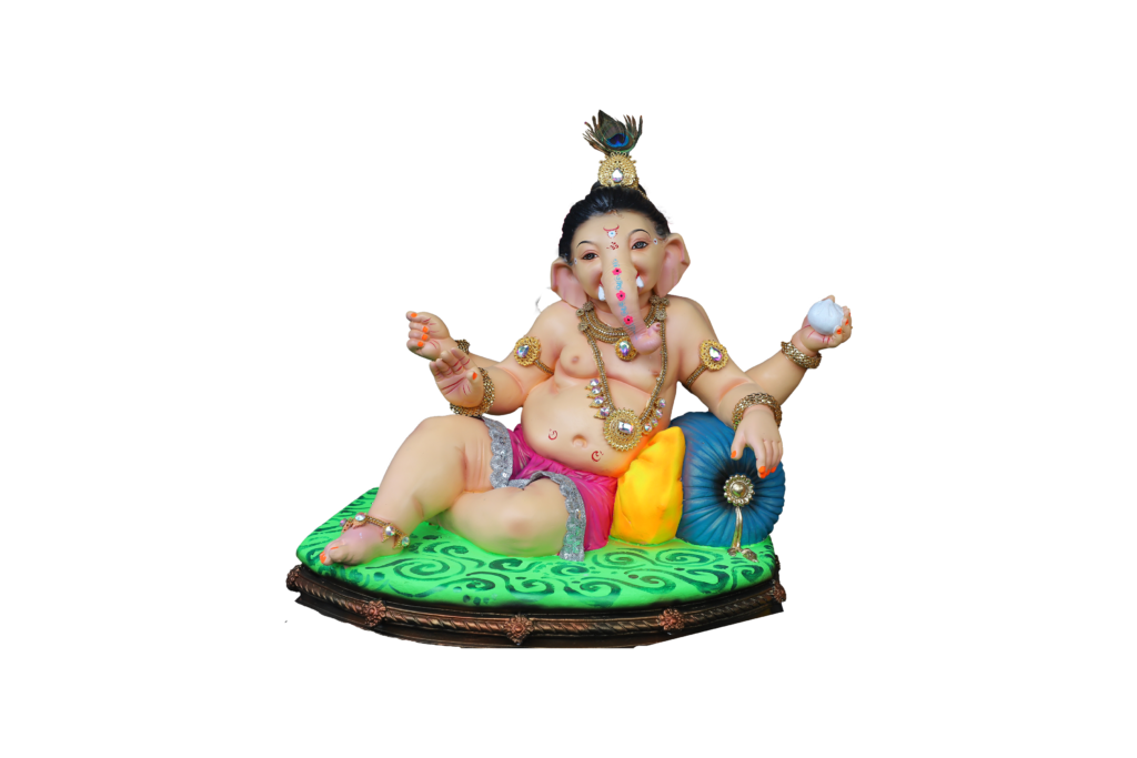 Ganpati as Krishna PNG