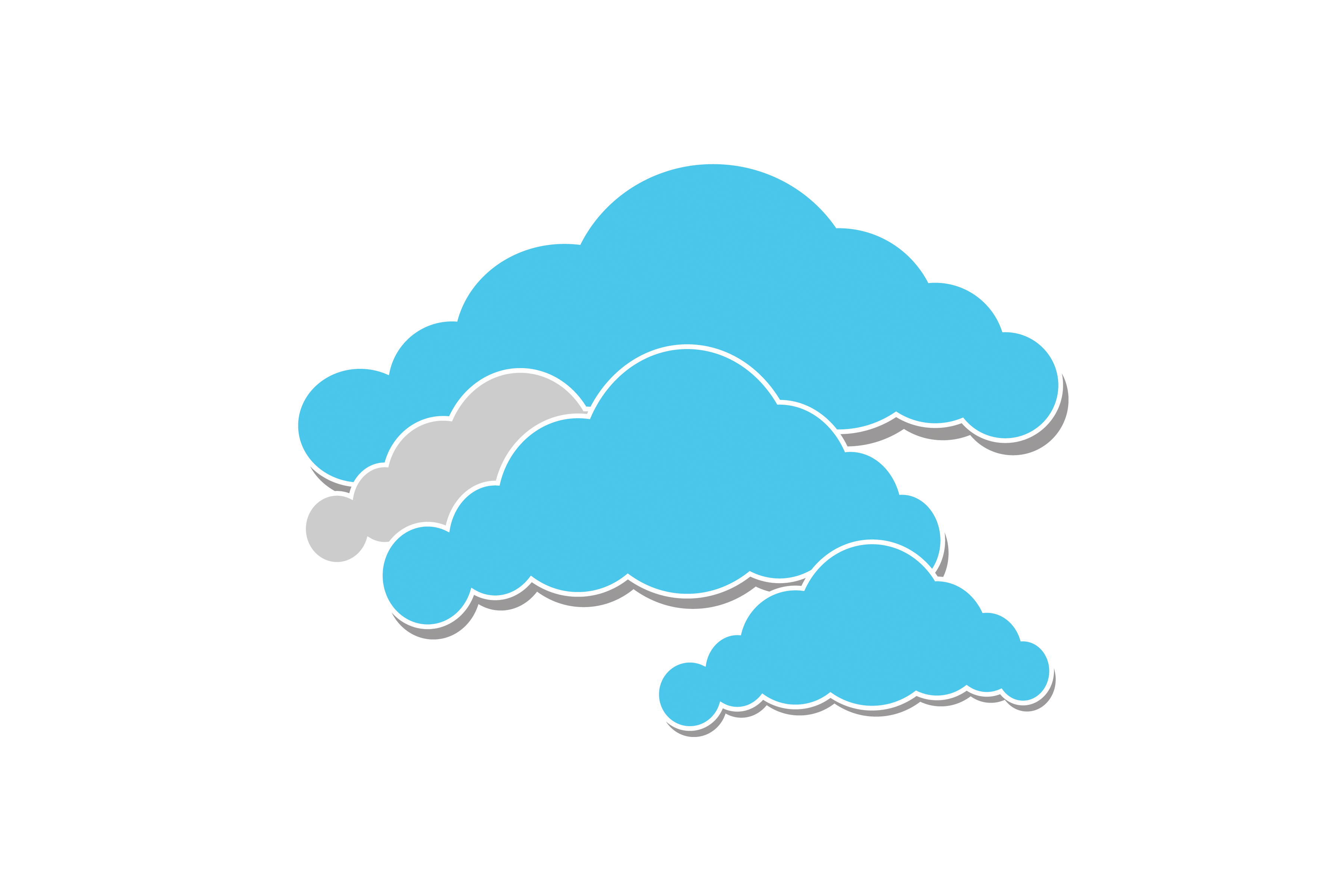 Blue sky Clouds PNG clipart