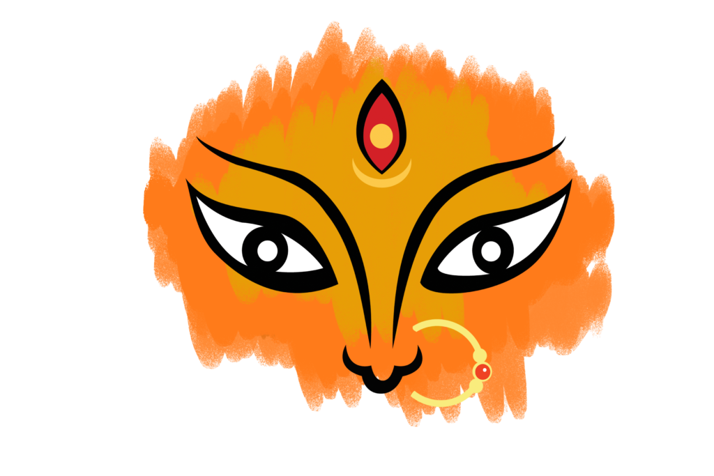 Durga maa clipart png