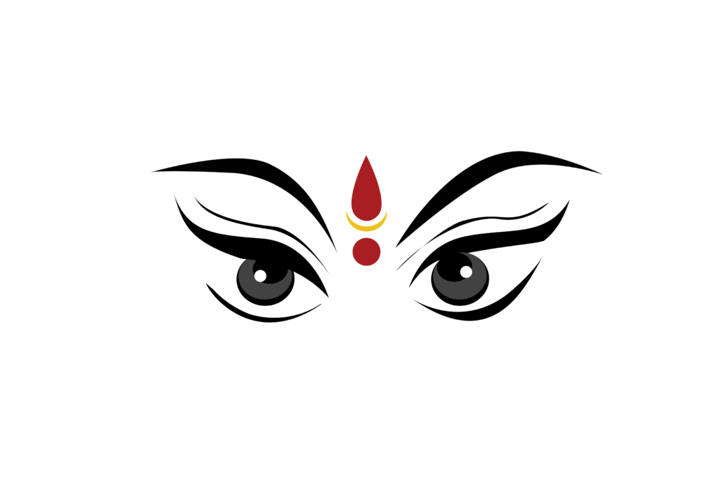 Durga maa eyes png free download