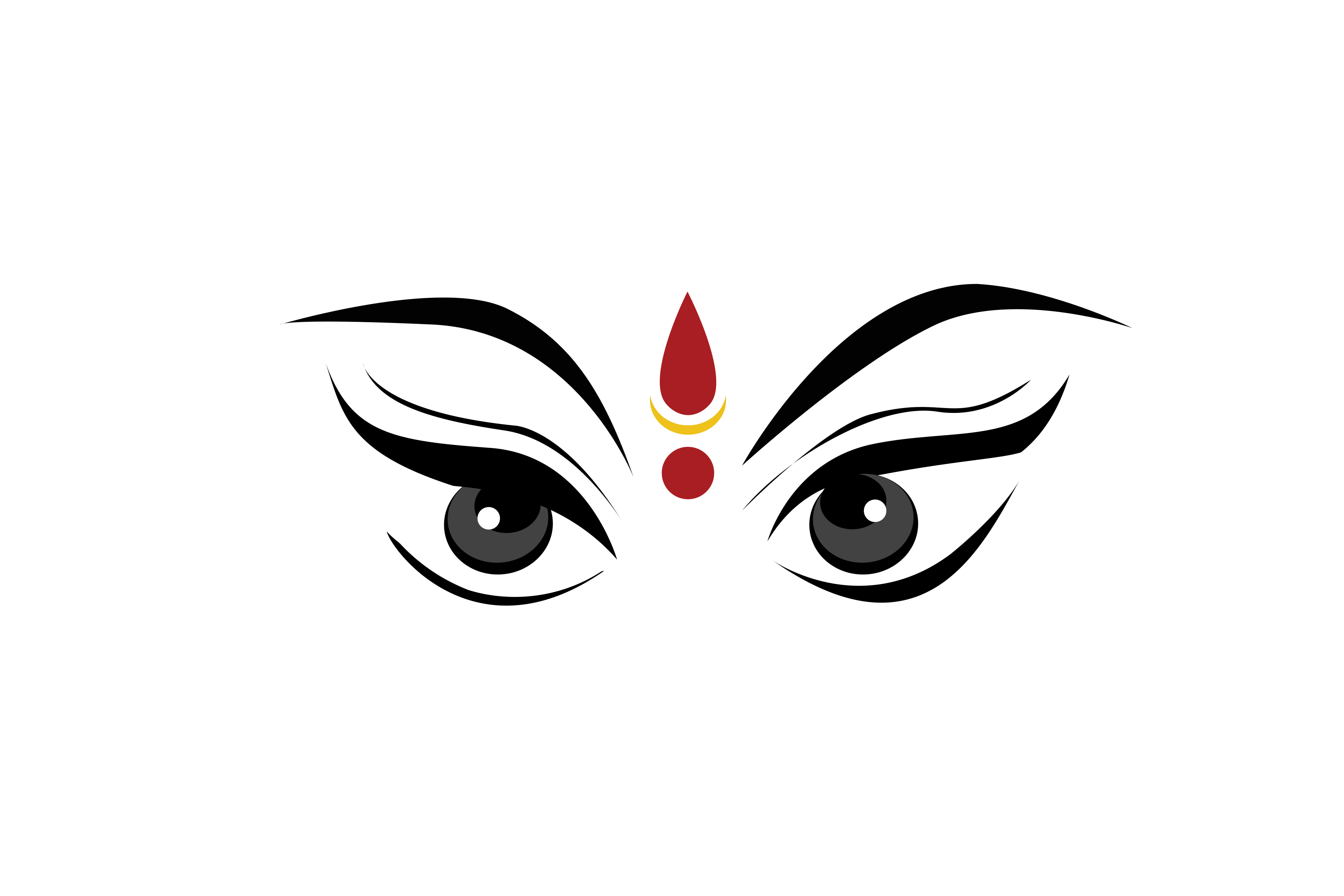 Durga maa eyes png free download