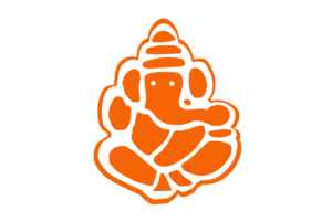 Ganesh Logo Orange PNG