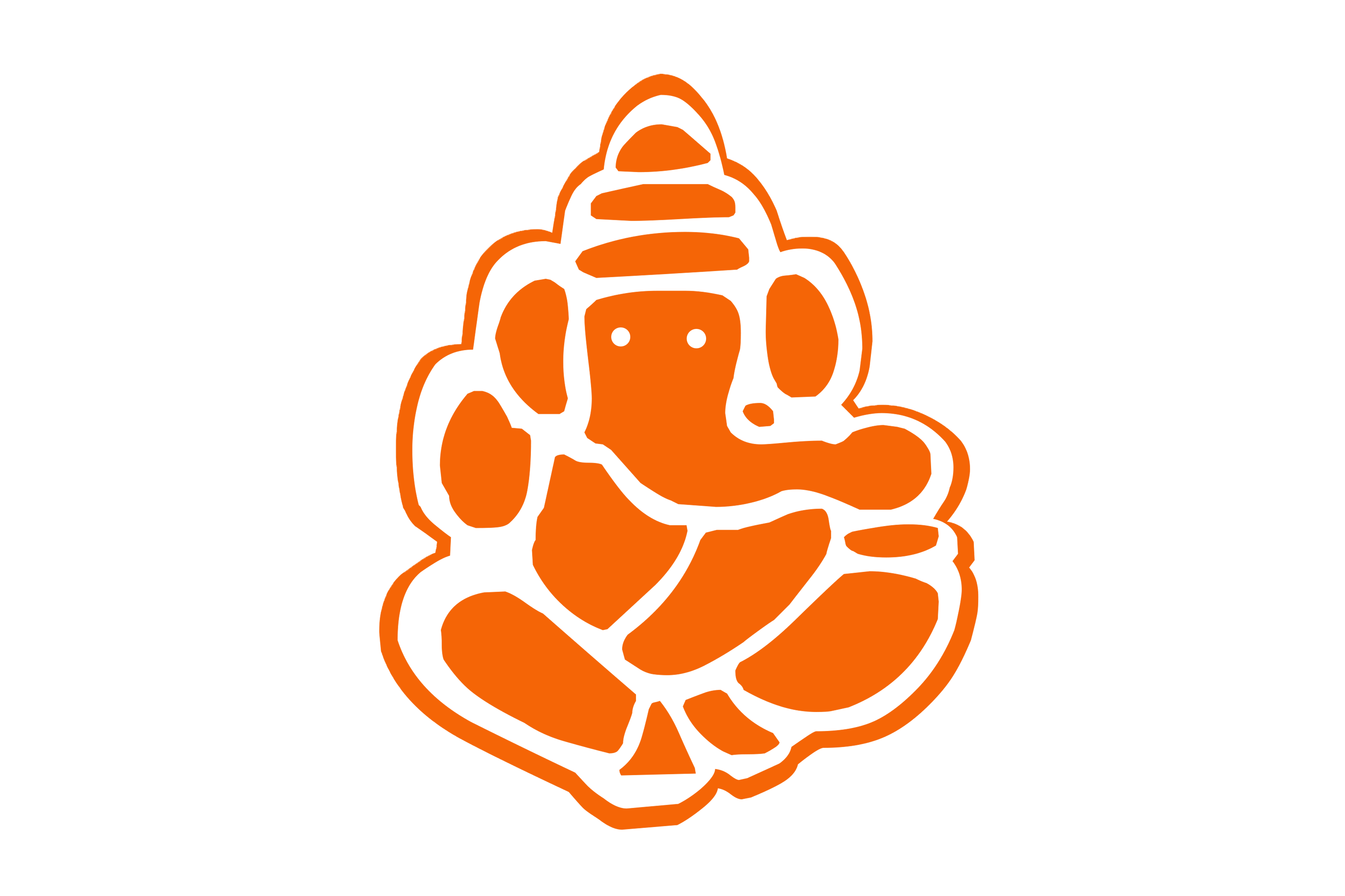 Ganesh Logo Orange PNG