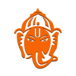 Ganesh ji Logo Orange