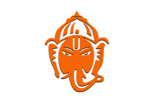 Ganesh ji Logo Orange