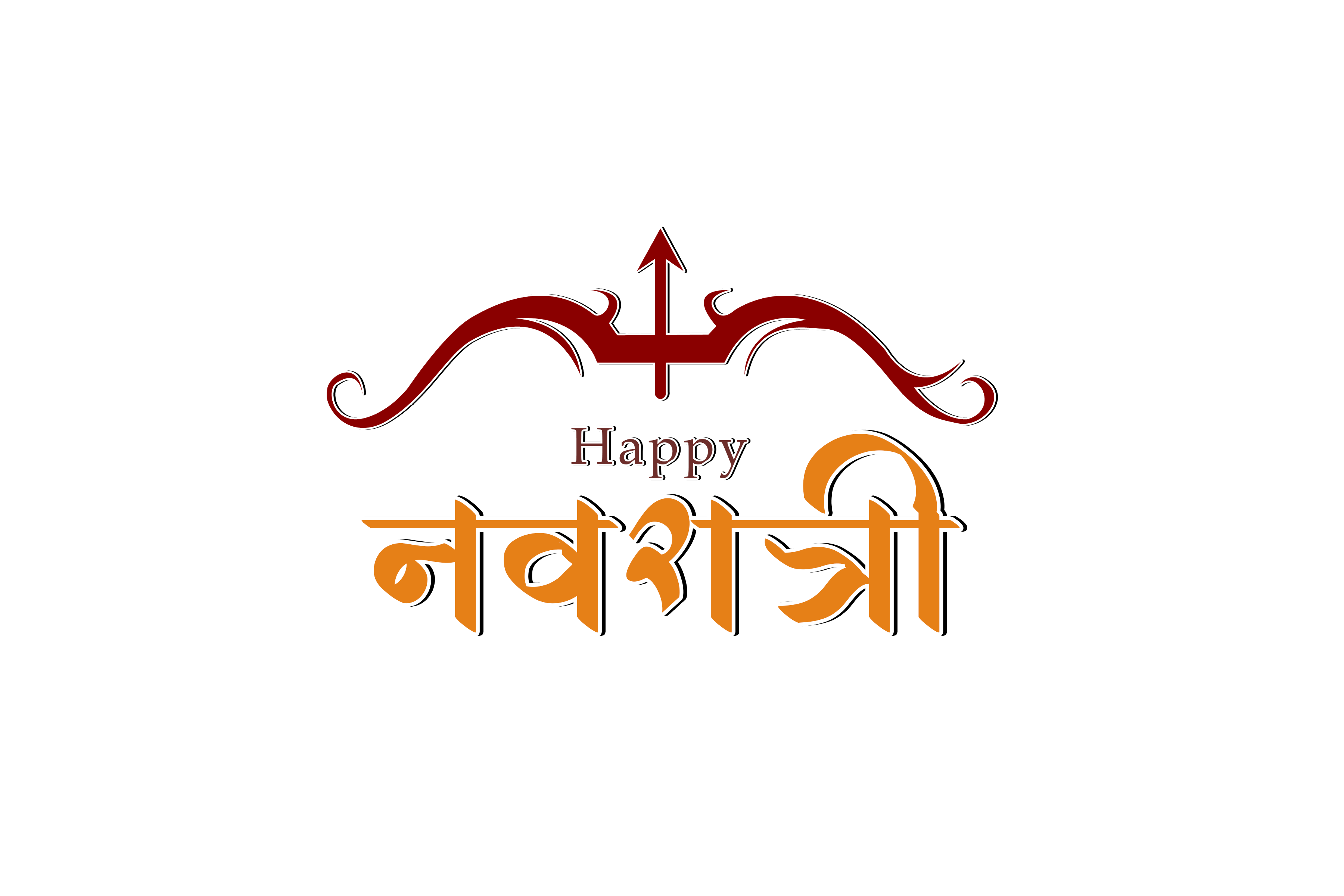 Happy Navratri image png free download